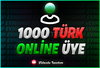 Discord ⭐1.000⭐Online Türk Üye