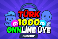 Discord ⭐1000⭐Online Türk Üye