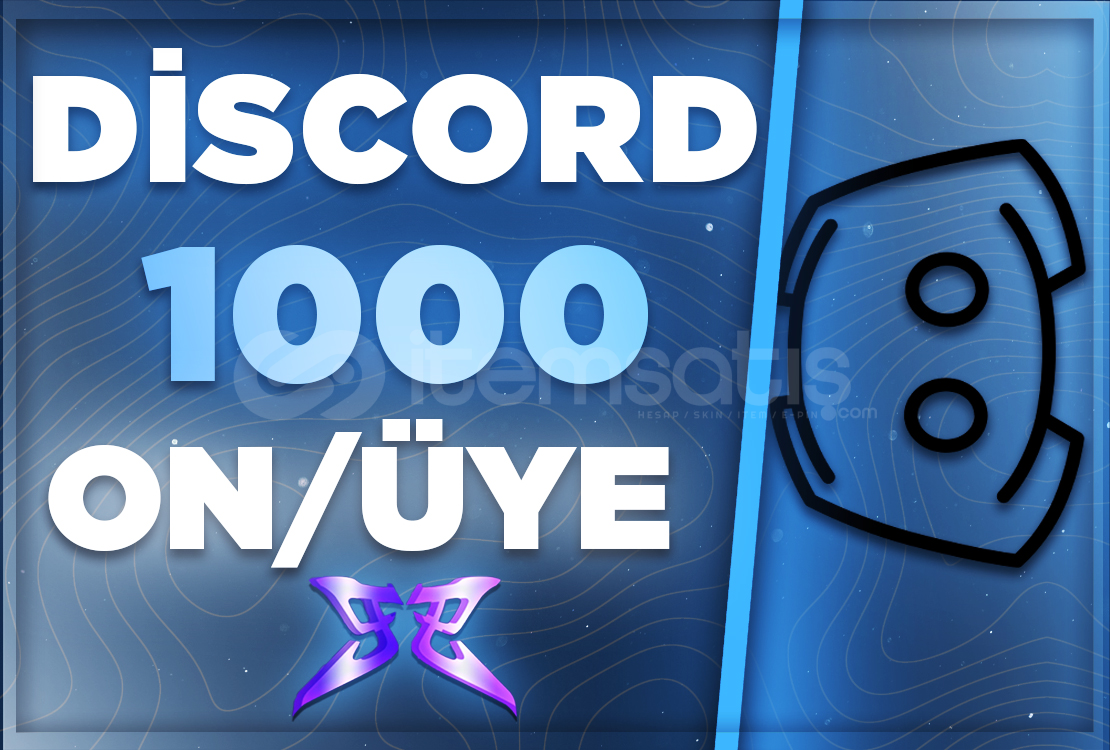 Discord ⭐1.000⭐Online Türk Üye  Discord ⭐1.000⭐Online Türk Üye