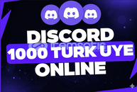DİSCORD ⭐1000 ONLİNE ÜYE⭐
