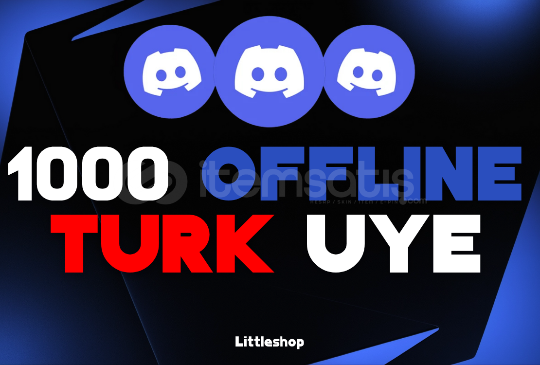 ⚡Discord 1000 Türk Offline Üye ⚡Discord 1000 Türk Offline Üye