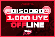 Discord 1000 Türk offline Üye | Oto Teslimat