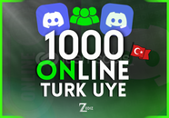 ⭐DİSCORD 1000 TÜRK ONLİNE ÜYE [GARANTİLİ]⭐
