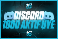 ⭐[%100 TÜRK] DİSCORD 1000 AKTİF ÜYE⭐