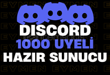 ⭐ Discord 1000 Üyeli Hazır Sunucu ⭐