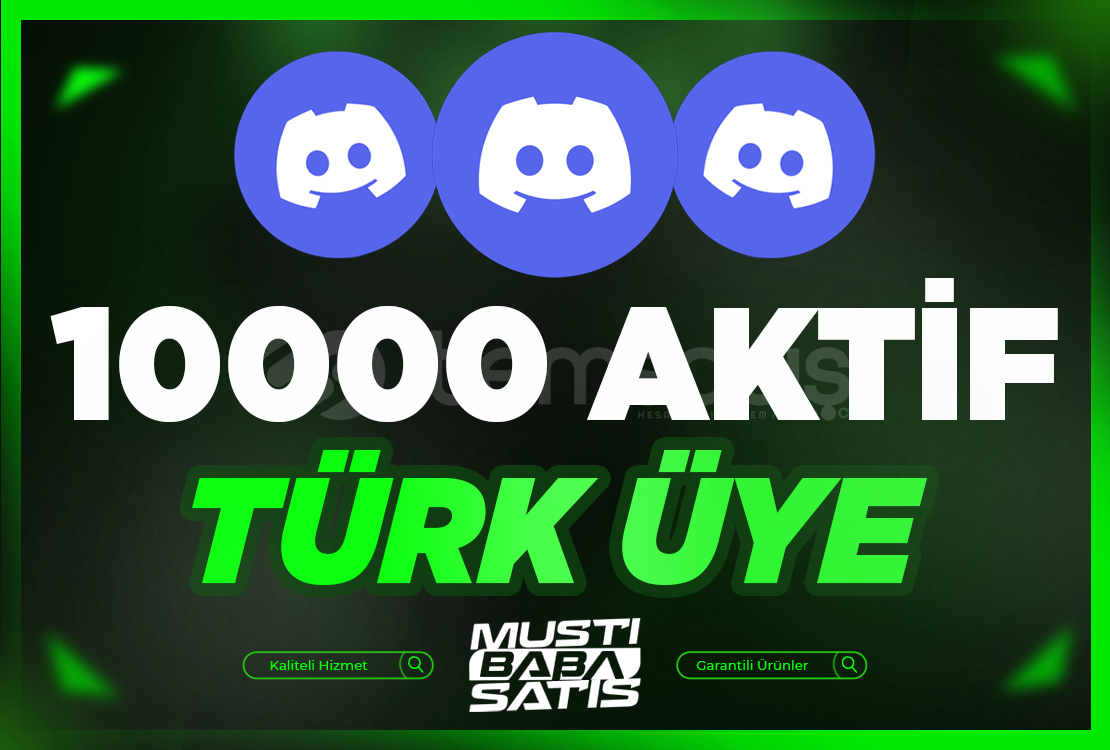 ⭐ Discord 10000 Türk Aktif Üye ⭐ Discord 10000 Türk Aktif Üye