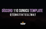 DİSCORD +110 SERVER TEMPLATE | 7/24 TESLİMAT