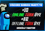 Discord ⭐1.300⭐Online - Offline Türk Üye