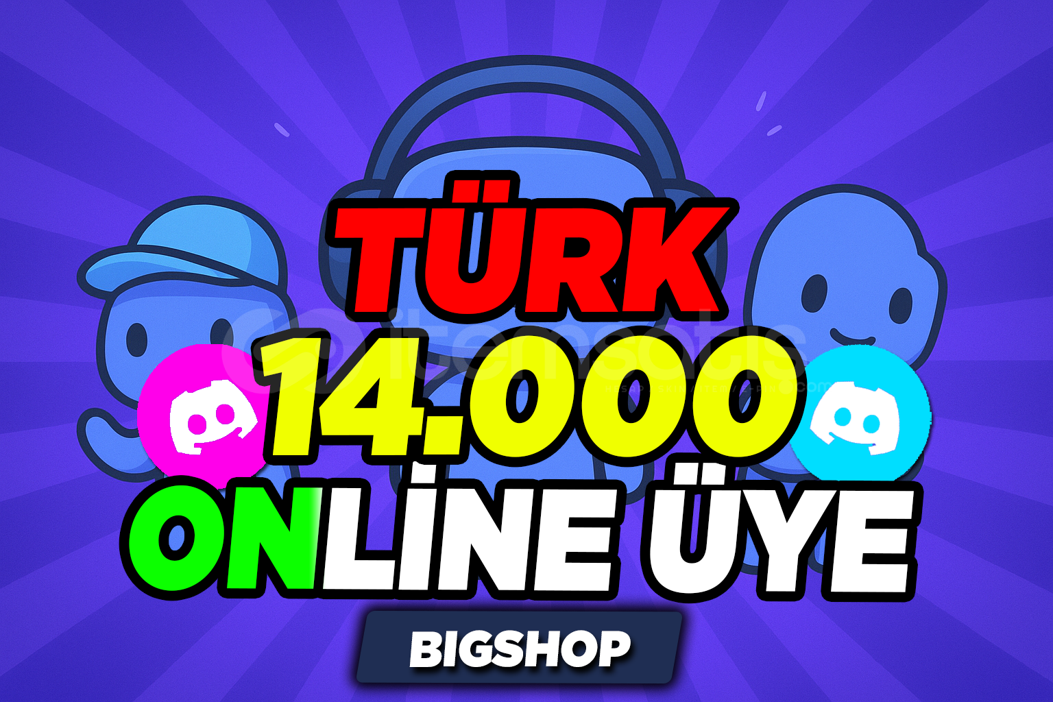 Discord ⭐14.000⭐Online Türk Üye Discord ⭐14.000⭐Online Türk Üye