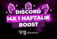 ⭐DİSCORD 14X 1 HAFTALIK BOOST⭐
