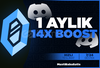 ⭐Discord 14X 1Aylık Boost⭐