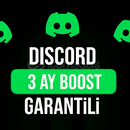 ⭐️ [OTO+BOTSUZ] DİSCORD 3 AYLIK 14X BOOST⭐️