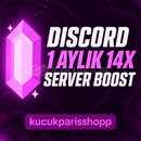 DİSCORD 14X BOOST !!! 1 AYLIK !!! HIZLI