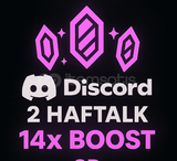 Discord 14x Boost | 2 Haftalık | Hızlı Teslim