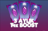 ⭐️ Discord 14x Boost 3 Aylık (DESTEK OLUN)⭐️