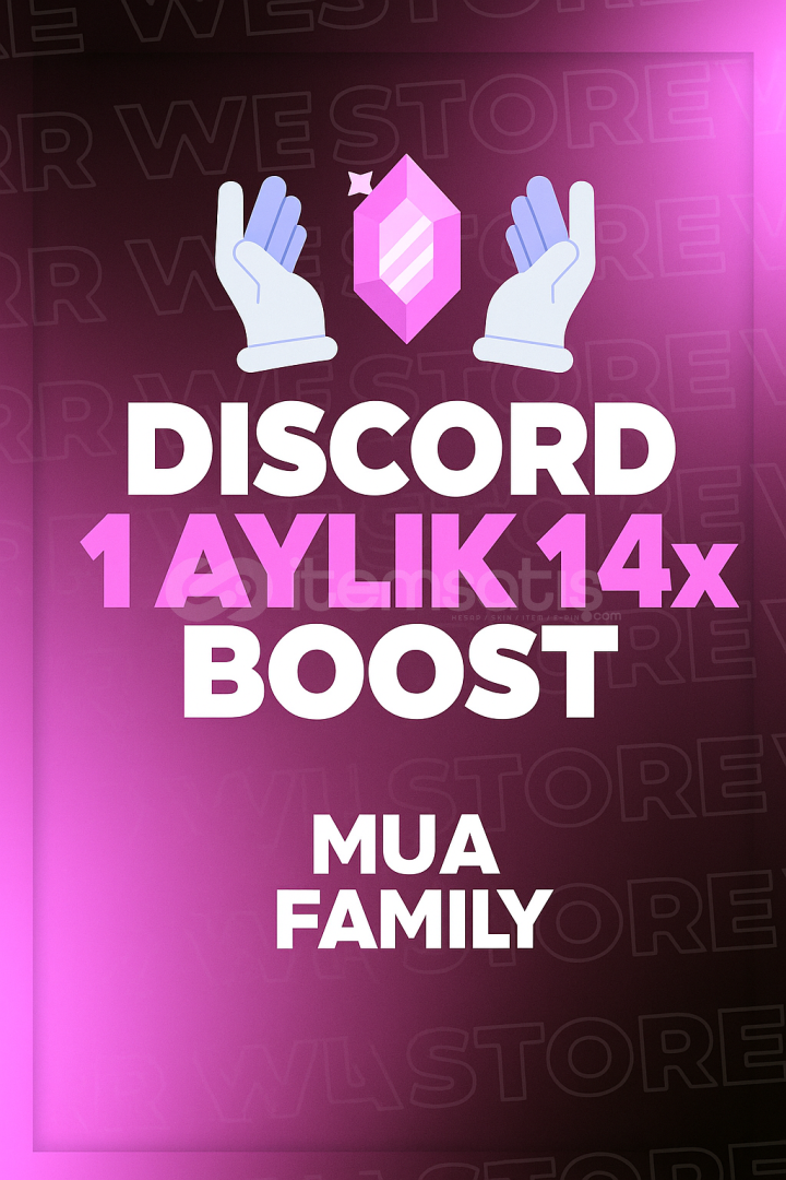 DİSCORD 14X BOOST I Anında  DİSCORD 14X BOOST I Anında