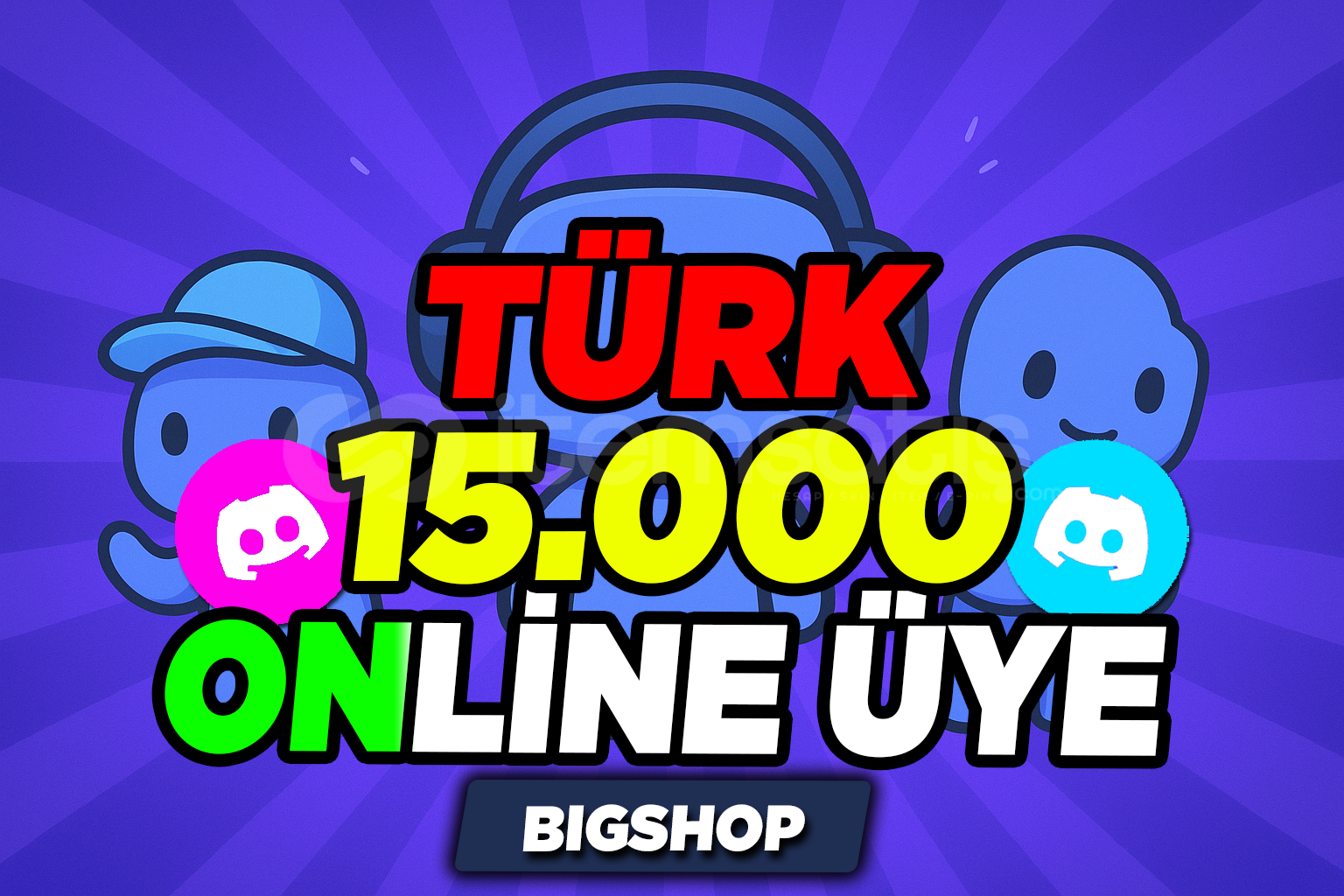 Discord ⭐15.000⭐Online Türk Üye Discord ⭐15.000⭐Online Türk Üye