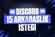  ⭐Discord 15X Arkadaşlık İsteği⭐