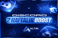 Discord 2 Haftalık 14X Boost Discord 2 Haftalık 14X Boost