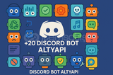 DİSCORD 20 TANE BOT ALTYAPI