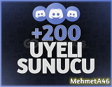 Discord +200 Üyeli El Emeği Sunucu FIRSATÜRÜNÜ