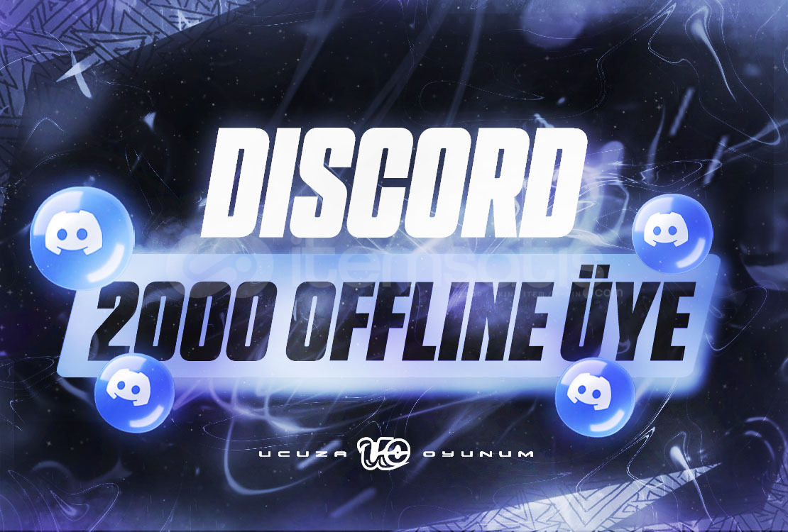 ⚡ | Discord 2000 Adet Garantili Offline Üye ⚡ | Discord 2000 Adet Garantili Offline Üye