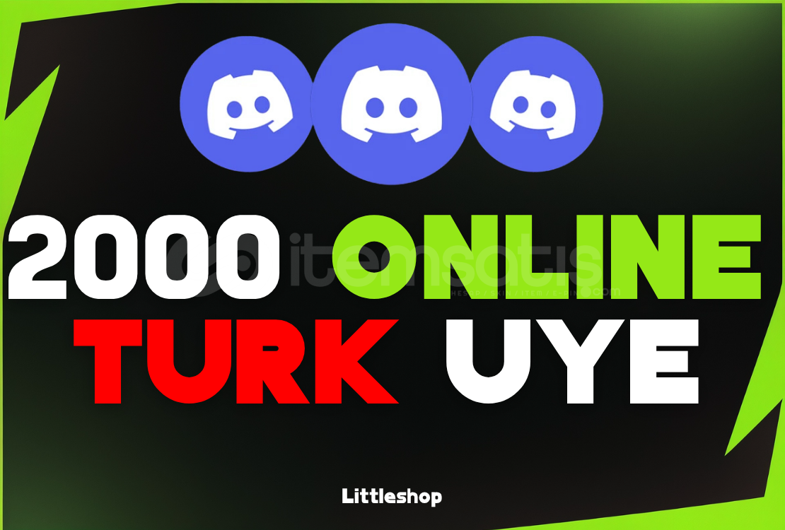 ⚡Discord 2000 Türk Online Üye ⚡Discord 2000 Türk Online Üye