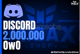 Discord 2.000.000 OwO Cash | MisaxShop
