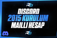 ⭐️ DISCORD 2015 KURULUM HESAP [TAM ERİŞİM]