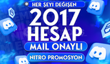 Discord 2017 Hesap | %50 İNDİRİM ✅