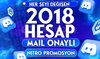 Discord 2018 Hesap | Kampanya ✅