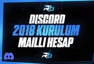⭐️ DISCORD 2018 KURULUM HESAP [TAM ERİŞİM]