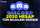 Discord 2020 Tarihli Hesap( Her Şey Değişen) )