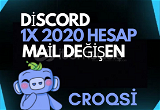 Discord 2020 Tarihli Hesap (MAİL DEĞİŞEN) OTO