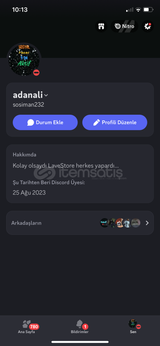 DİSCORD 2023 TARİHLİ EMEK HESAP