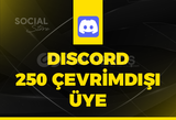 Discord 250 Offline Üye - Anlık Teslim