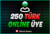 Discord ⭐250⭐Online Türk Üye