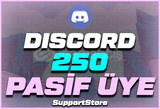 Discord +250 Pasif Üye