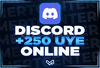 ⭐DISCORD 250 ÜYE [7/24 ONLİNE]⭐