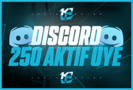⭐[%100 TÜRK] DİSCORD 250 AKTİF ÜYE⭐