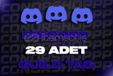 Discord 29 Adet Guild Tag