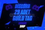 Discord 29 Adet Guild Tag
