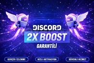 ⭐️Discord 2X Boost(BOTSUZ)
