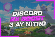 ⭐️ Discord 2X Boost Nitro | Promo Kod ⭐️