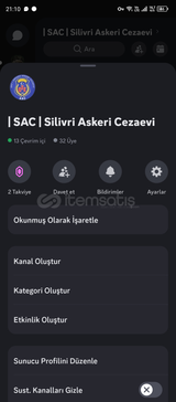 Discord 2x Boostlu Sunucu