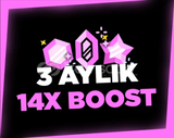 ✅ DISCORD ✅ 3 AY 14X BOOST ✅