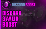 Discord 3 Ay 14x Boost Garanti