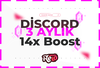 Discord 3 Aylık 14x Boost