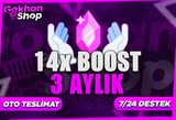 ⭐️Discord 3 Aylık 14x Boost ⭐️