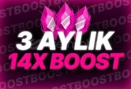 ⭐DİSCORD 3 AYLIK 14x BOOST⭐